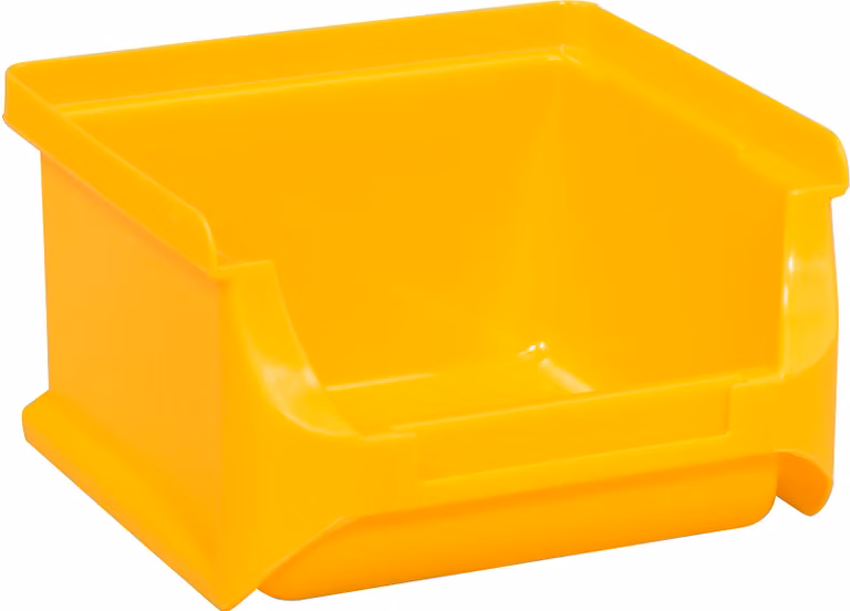 scatola di cartone ProfiPlus Box 1, in PP, giallo