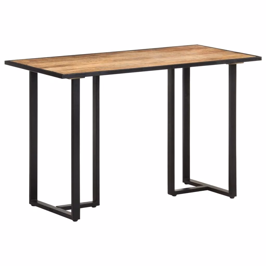 Maison Exclusive - Tavolo da pranzo 120 cm in legno di mango grezzo