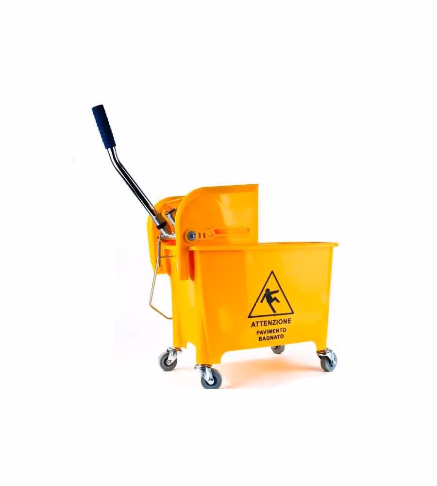 Carrello Mocio Clean Warning         Ladydoc 06507
