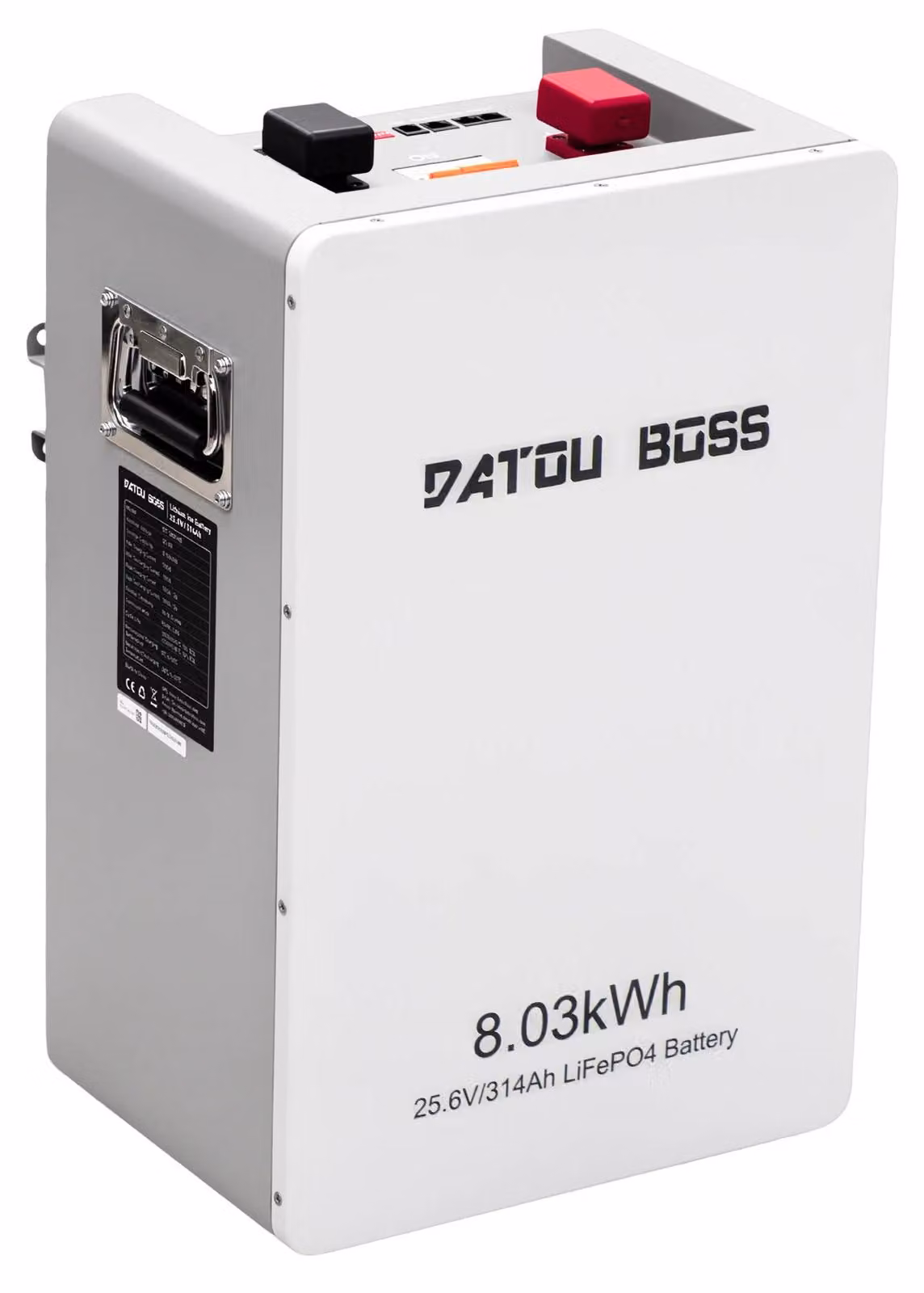 Batterie LiFePO4 - Sistemi di accumulo solare - 24 V - 314 Ah - 8 kW - Protezione BMS - Adatte per inverter stand-alone e ibridi