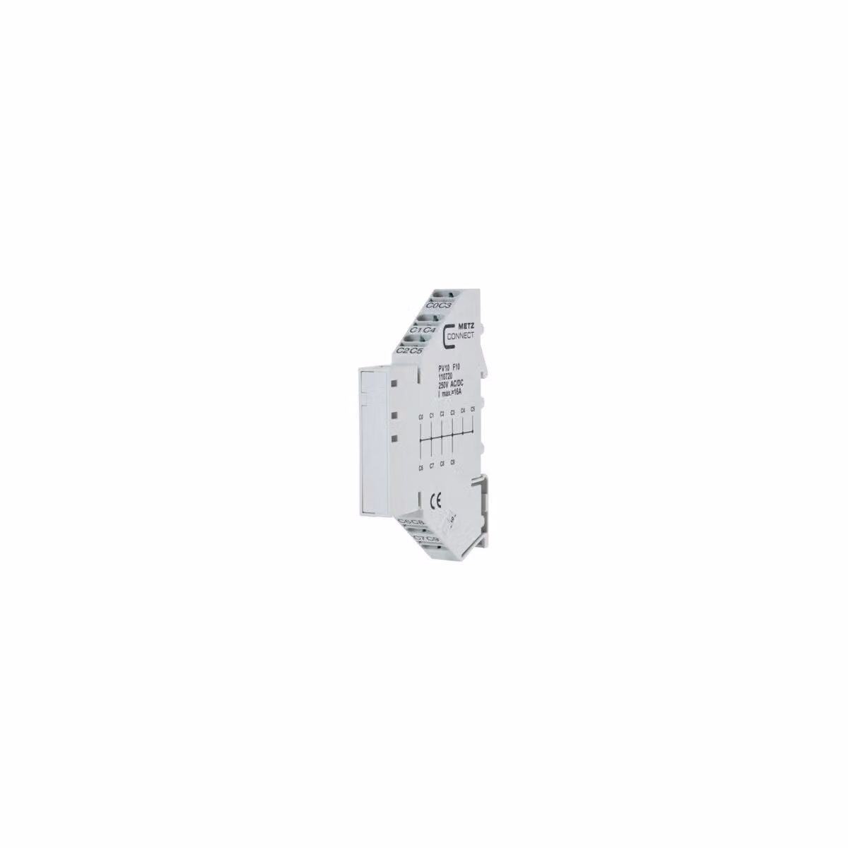 METZ CONNECT PV10 F10 Relè di potenza Bianco (110720)