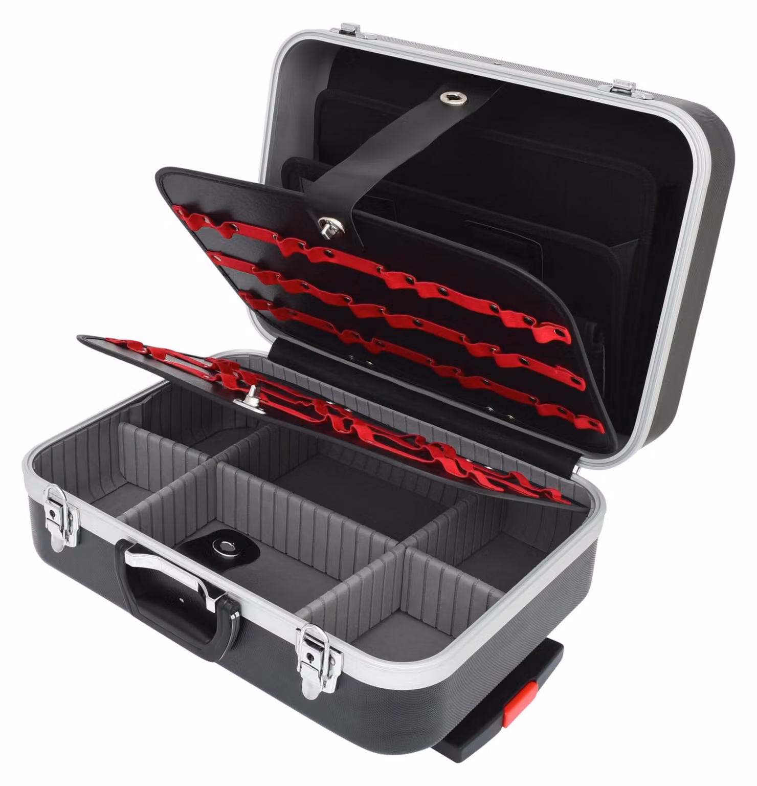 KS Tools Valigetta rigida in ABS con carrello telescopico
