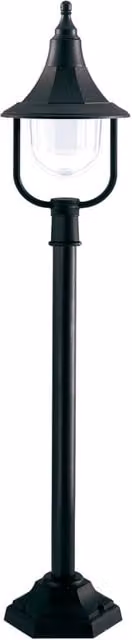 Paletto luminoso esterno nero E27 60W Shannon Elstead