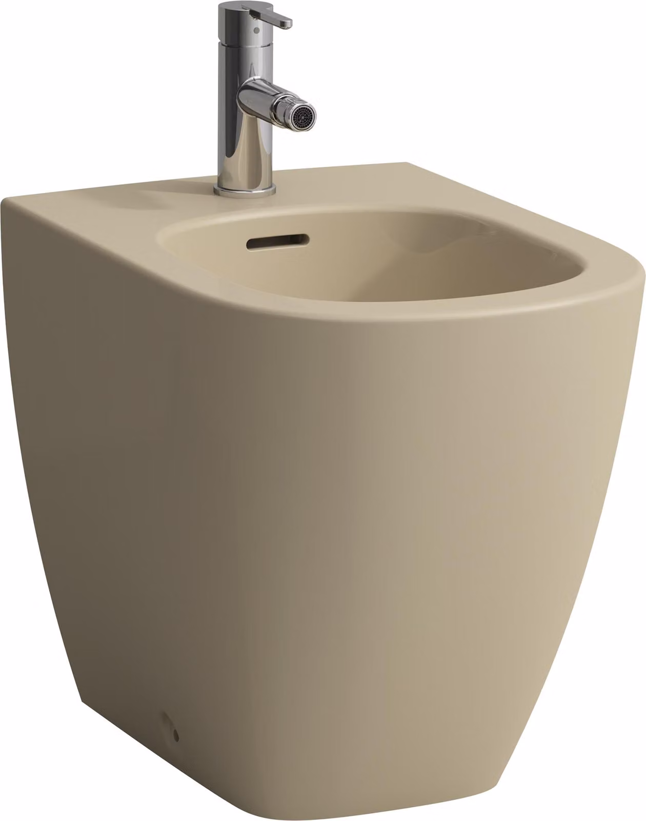 LAUFEN LUA Bidet au sol, avec trop-plein, 1 trou pour robinet, 360x520mm, robinets d'angle intérieur, H8320810183021, H8320810183021