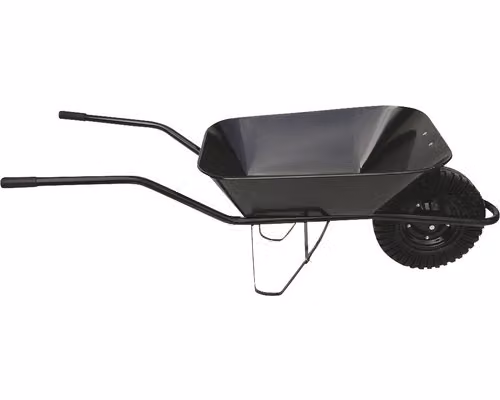 Carriola da cantiere nera 60 l bantam