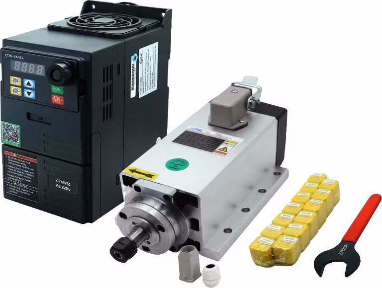 motore mandrino CNC da 2,2 kW, 24000 giri/min, compatibilità pinza ER20, 220V