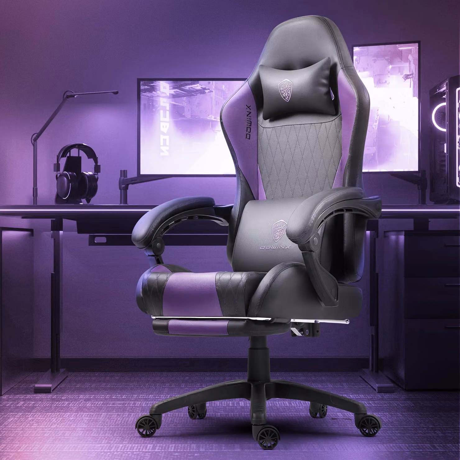 Sedia da ufficio - Sedia ergonomica per ufficio - Sedia da ufficio - Sedia per computer - Sedia da gaming - Sedile con molle insacchettate