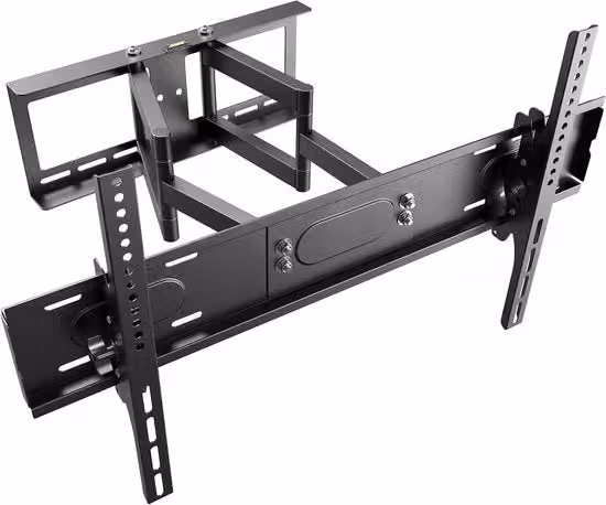 Braccio per TV universale con regolazione di inclinazione e giro per schermi da 42 a 75 pollici, peso massimo 75 kg e VESA 600 (400) x 400 mm