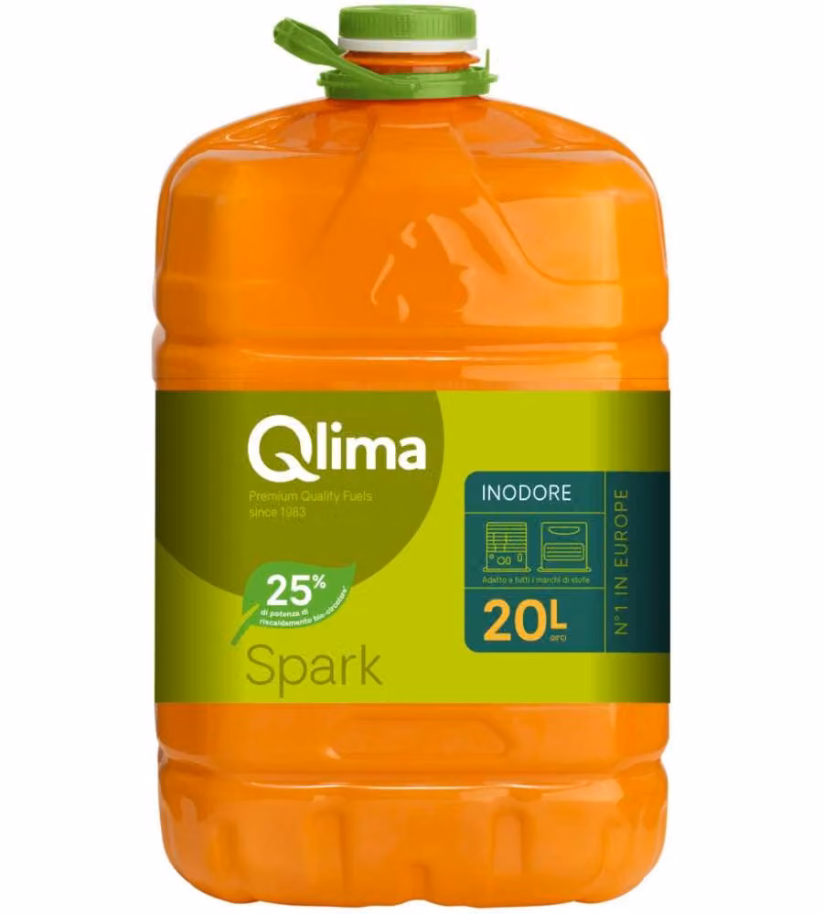 Qlima Combustibile per Stufe Spark - 20L