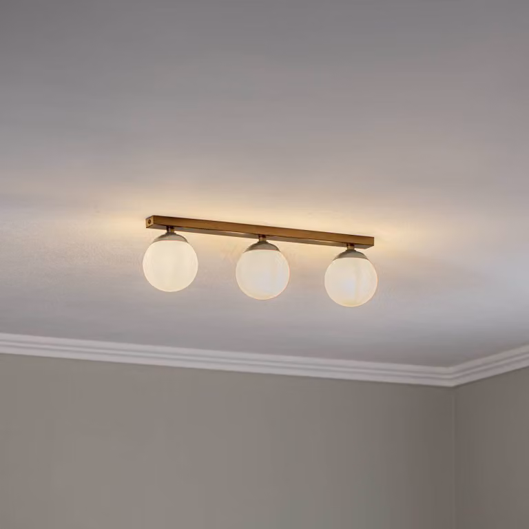 Plafoniera soffitto Fatis Argon, dimmerabile, Nero, Soggiorno / Sala da pranzo, Metallo, Moderno, Plafoniera