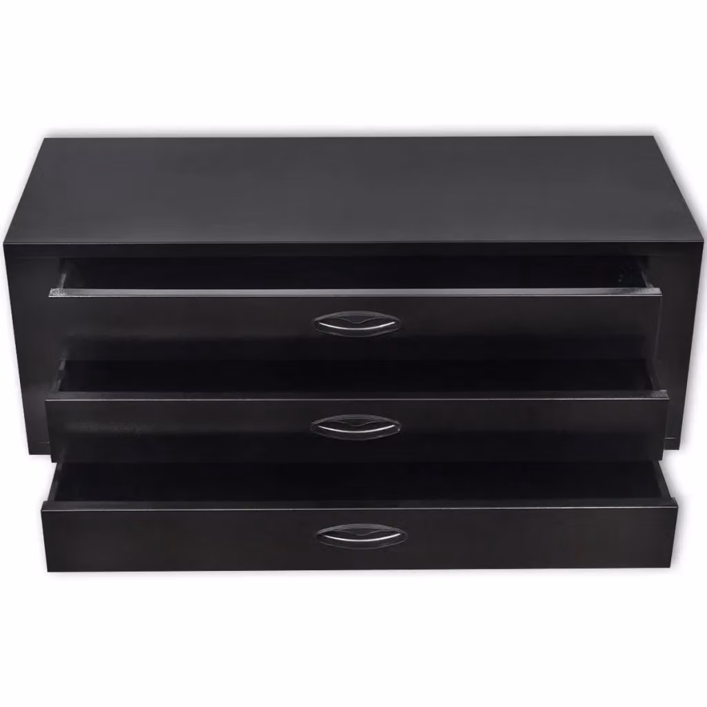 Cassettiera porta attrezzi in metallo con 3 cassetti nera DESIGN IN CFW8614769 – 2