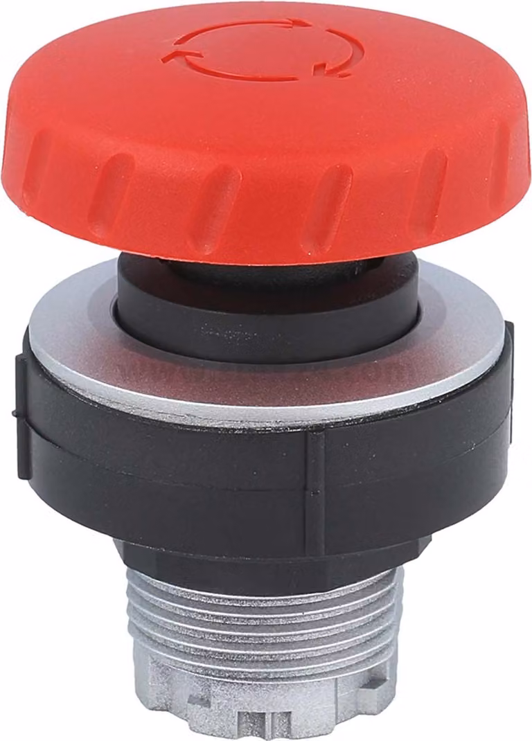 Georg Schlegel Pulsante a fungo con blocco, rotondo, KOMBITAST-R-JUWEL corsa 6,0 mm - 1 pezzo