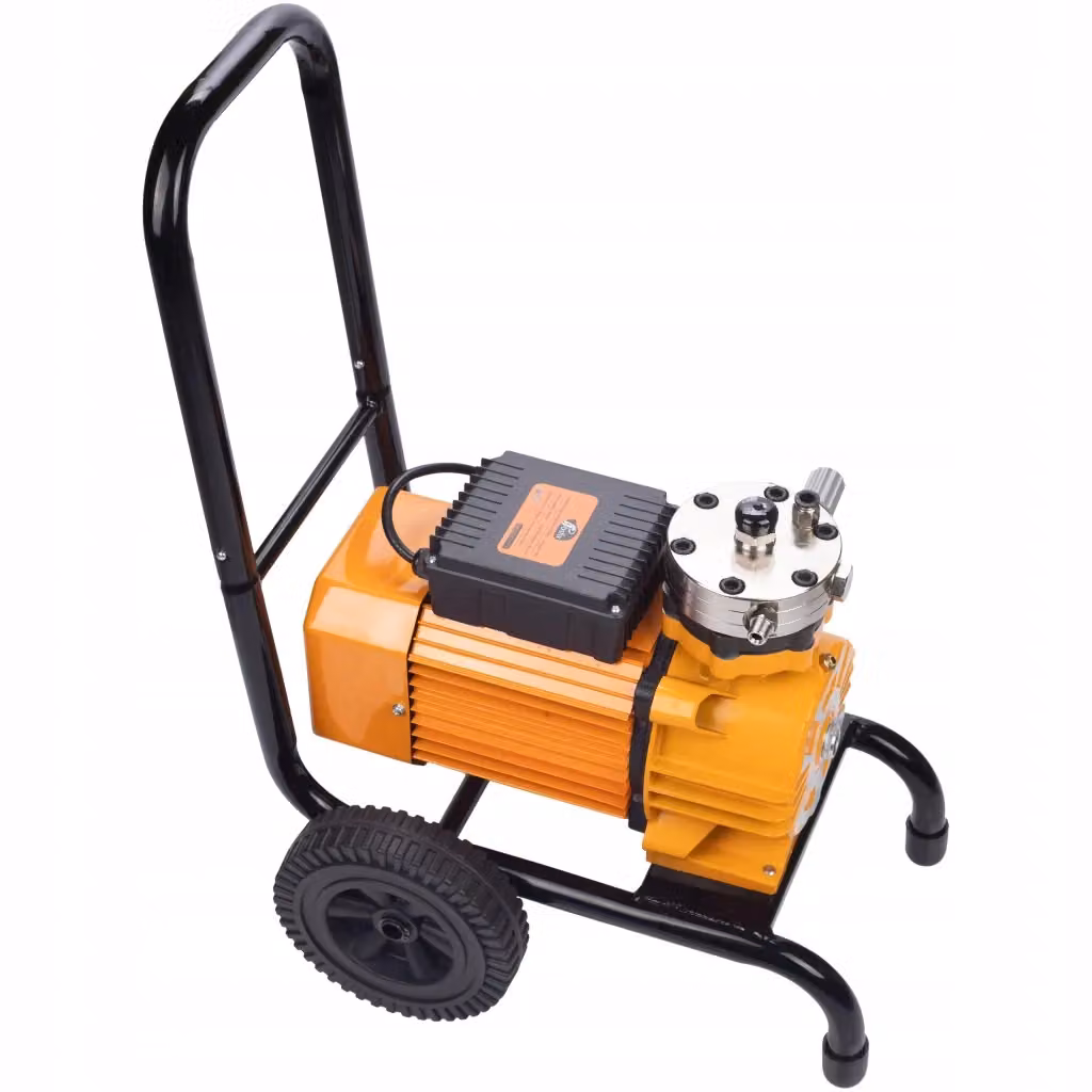 Set di Verniciatura Airless Rosfix Strong Orange Storm SOS03 Colore Arancione con Motore da 1800W e Pompa in Acciaio Inox per Pittura Pareti e Lacca – 2