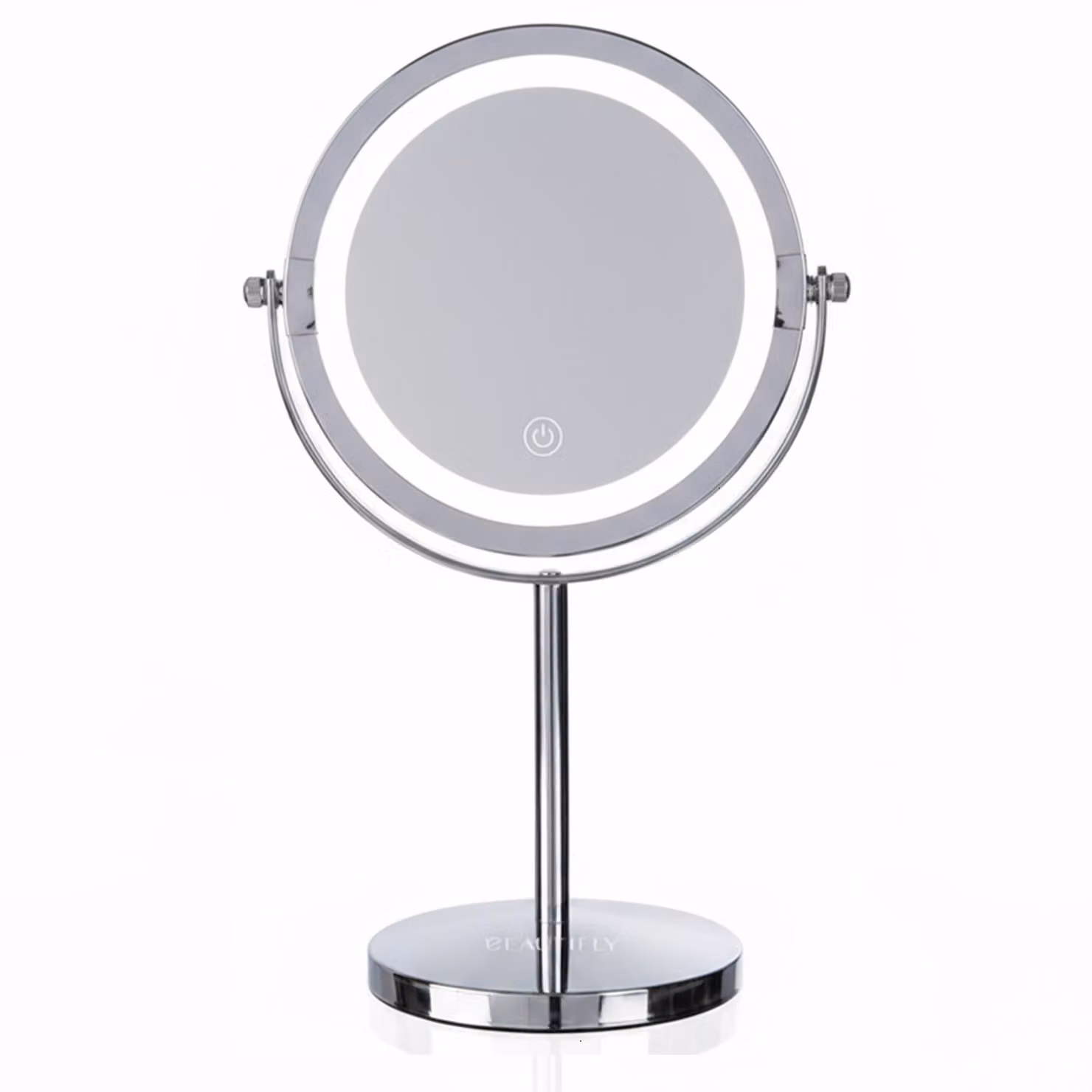 Specchio da trucco a LED con ingrandimento 10x, controllo touch e rotazione a 360°. BEAUTIFLY Looking Glass Light