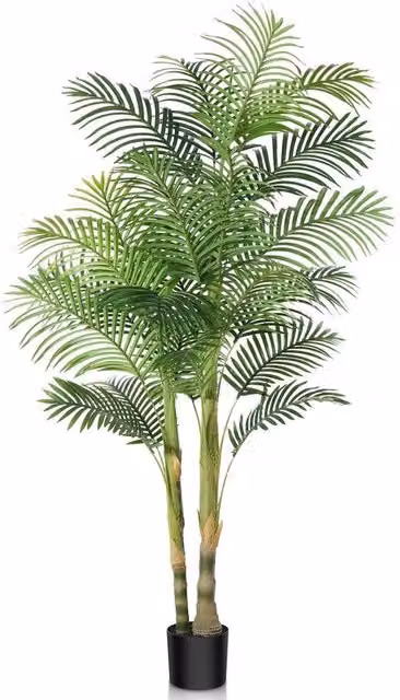 Pianta di plastica grande 180cm in vaso per decorazione di interni e esterni.