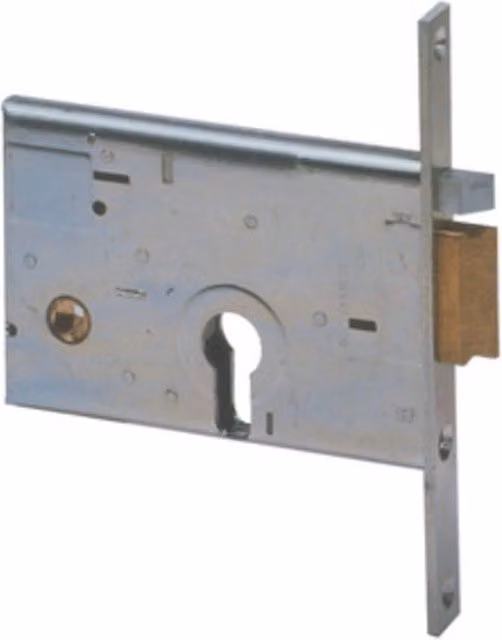 CISA 14010 Serratura Elettrica Destra Senza Cilindro in Ottone Colore Argento