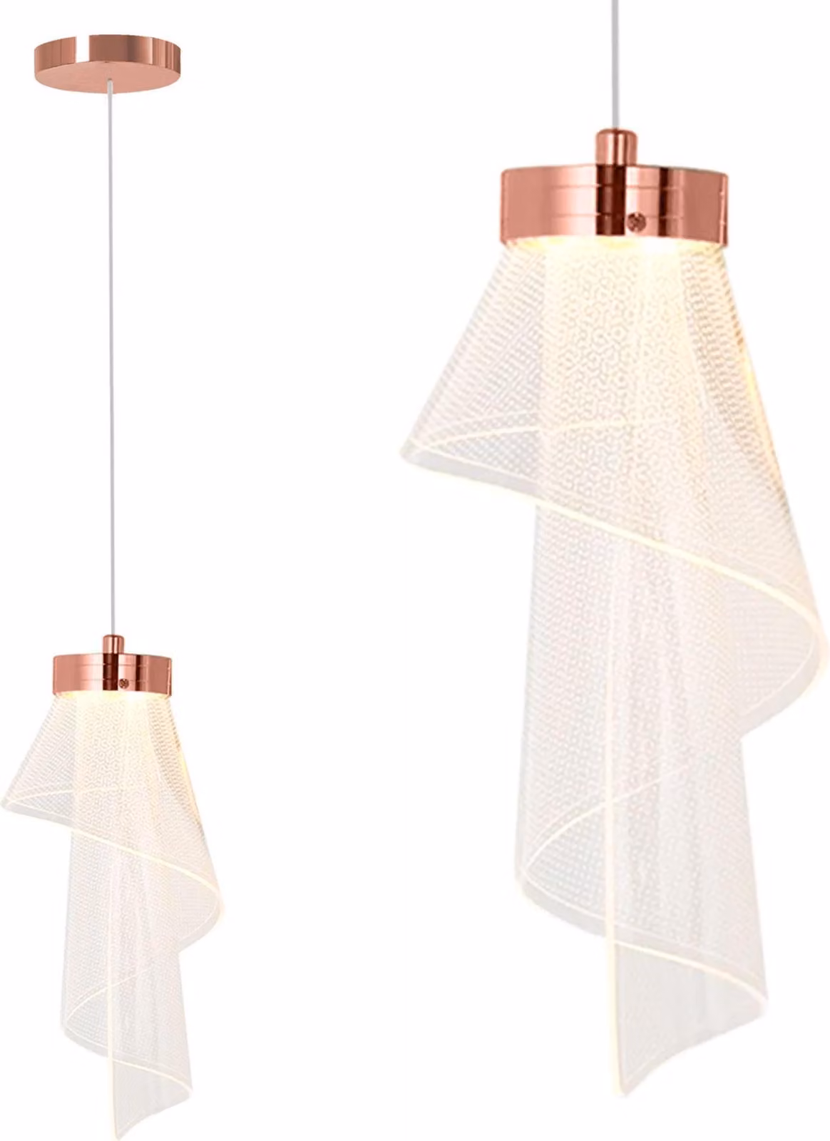 Lámpara De Techo TOOLIGHT APP1765-1CP Rose Gold0