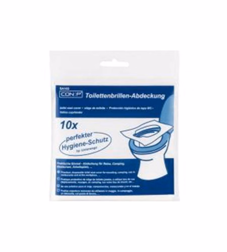 Protezione Antibatterica Copriwater Monouso 10 pezzi