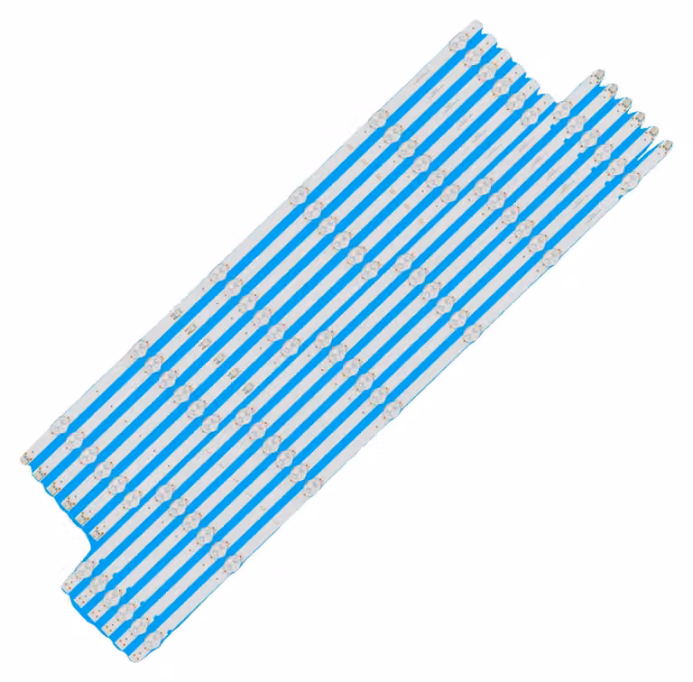 Striscia di retroilluminazione a LED, lunghezza 1310 mm, tensione 3 V, 13 LED, compatibile con XBR65X800G, KD65X75CH