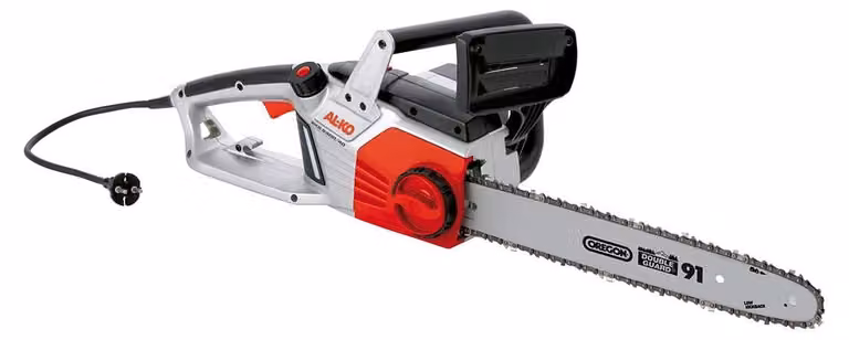 Troncatrice a catena elettrica da 2400 W - lama da 40 cm - peso 5 kg - lubrificazione automatica della catena