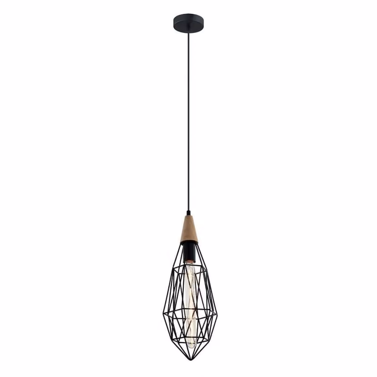 Maelle MDM-2595/1S BK Italux lampada a sospensione
