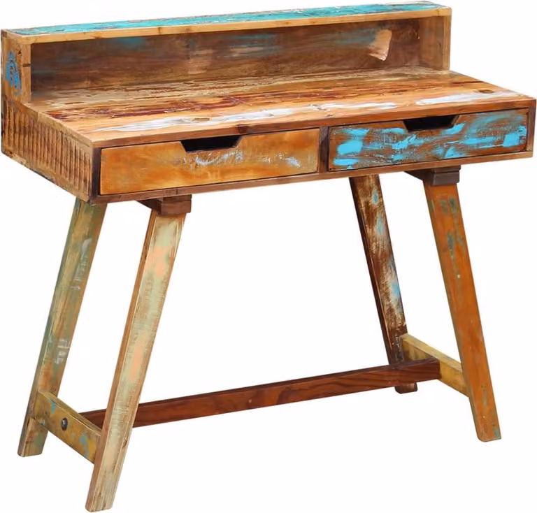 The Living Store Scrivania in legno di recupero