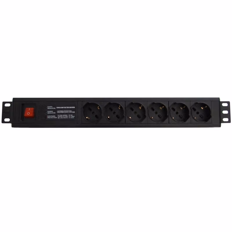 WP WPN-PDU-I06-06 Protezione di tensione nera 6 uscite CA 250 V