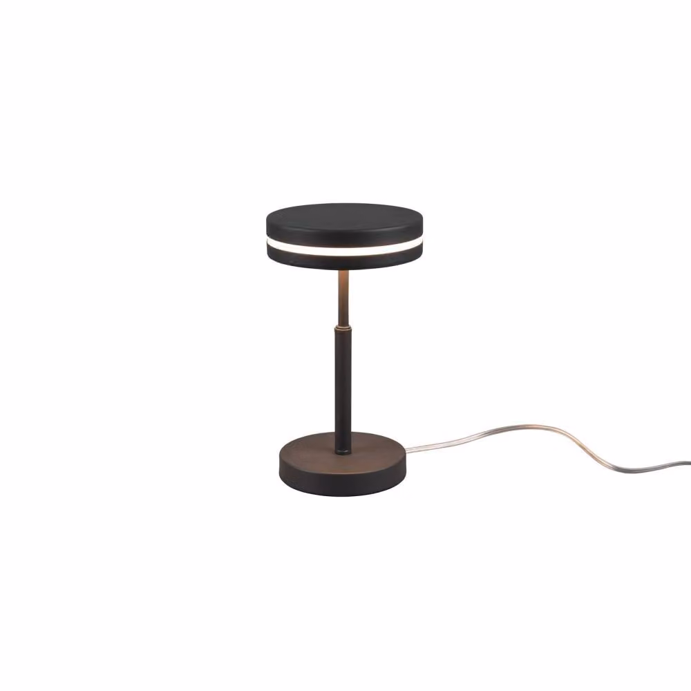 Lampada da tavolo FRANKLIN antracite di Trio 526510142