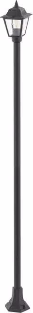 Lampione da giardino classico nero 200cm Nowodvorski ANA
