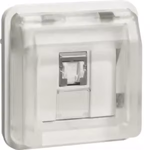 Berker 14093512 UAE Inserto per presa a 8 poli schermato Berker W.1 bianco polare opaco