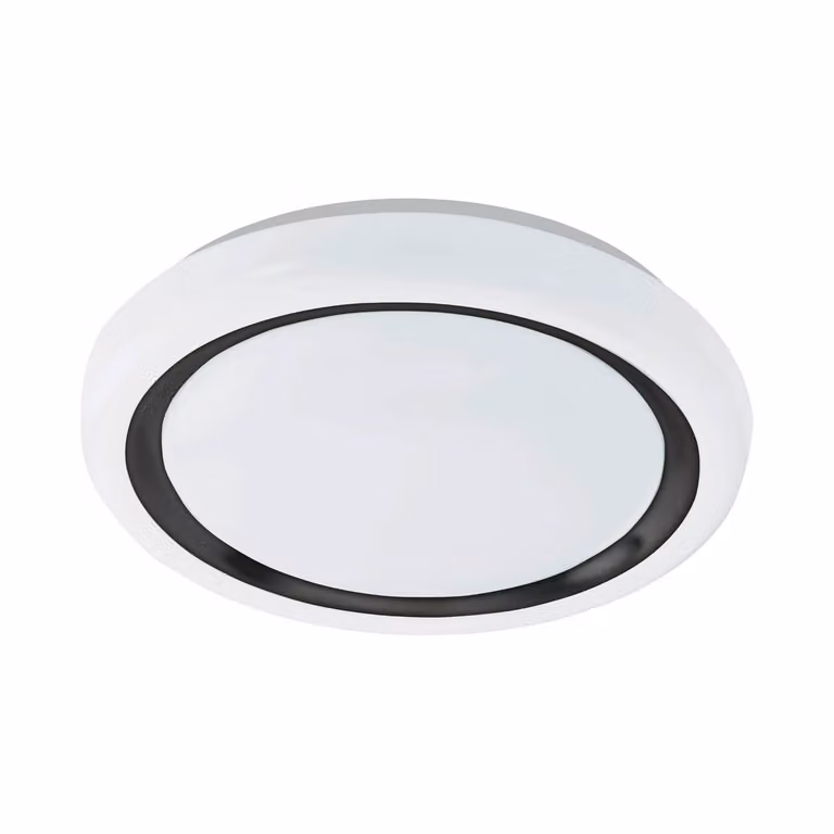 Eglo 900149 CAPASSO Plafoniera LED 14,6W Ø340mm Bianco Nero bianco caldo