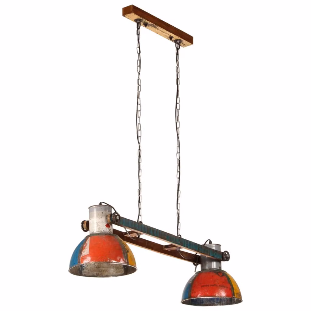 Lampada a sospensione in stile industriale 25 W Multicolore 111 cm E27