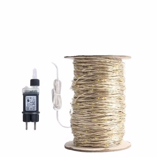 Luci fiabesche a LED, lunghezza 100 metri, adatte per uso esterno, 200M, bianco caldo