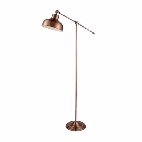 Lampada da pavimento Mcbeth rame lucido eu2028cu