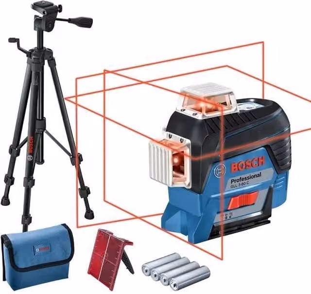 LASER LINE GLL 3-80 C + BT 150 TRIPORD (versione della batteria) Bosch