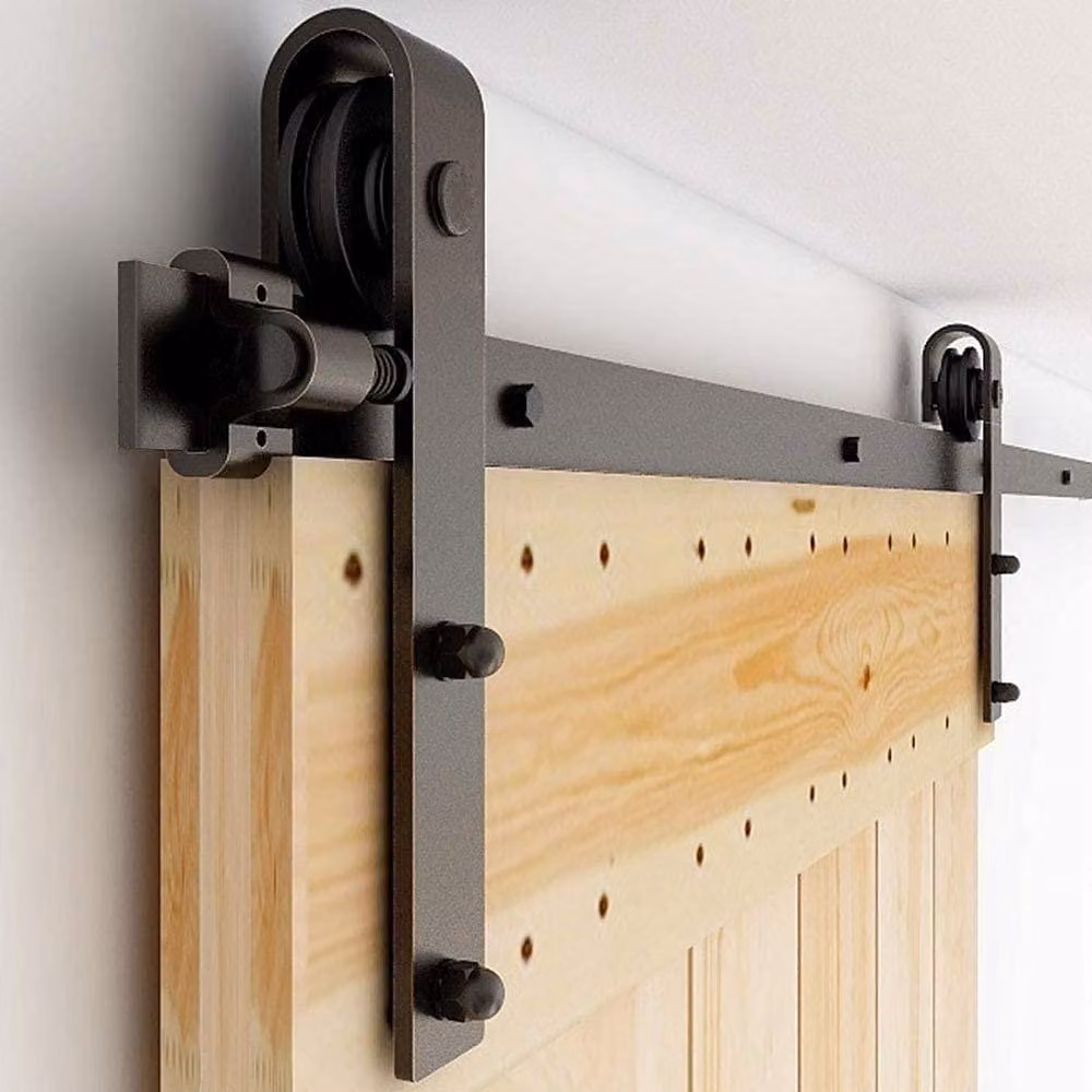Kit di accessori per porte scorrevoli - Sistema di binari in alluminio da 200 cm