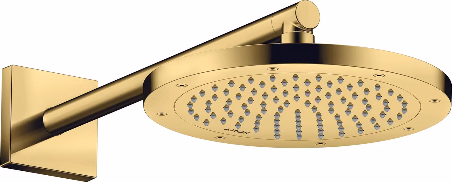 hansgrohe AXOR ShowerSolutions bras de douche, 390mm, carré, 26436990, 26436990