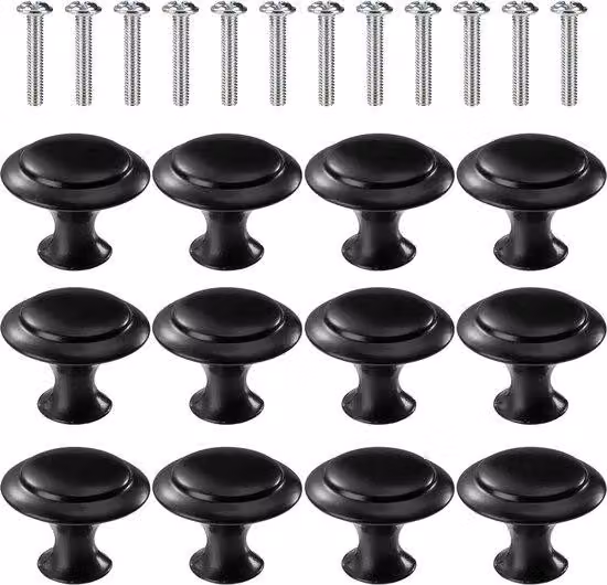 Maniglie tonde da 30 mm per cestelli da cucina - Maniglie per ante di cucine e porte