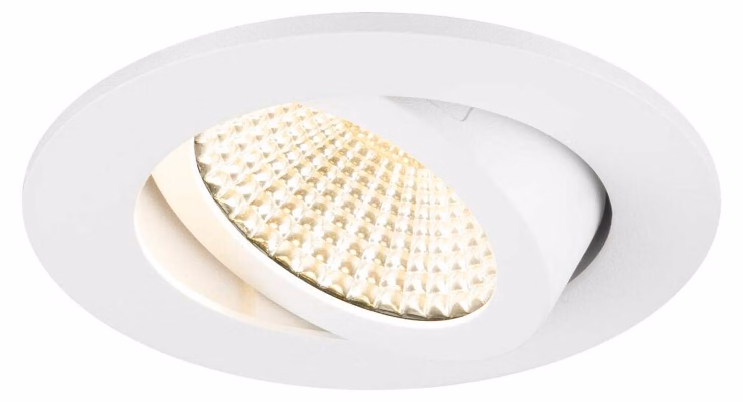 SLV 1007425 NEW TRIA 68, plafoniera da incasso a LED, 1800-3000K, 60° bianco tondo