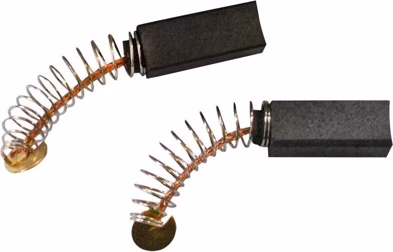 2x spazzole in carbonio per trapano Bosch GBM450 6,3 x 6,3 x 17 mm