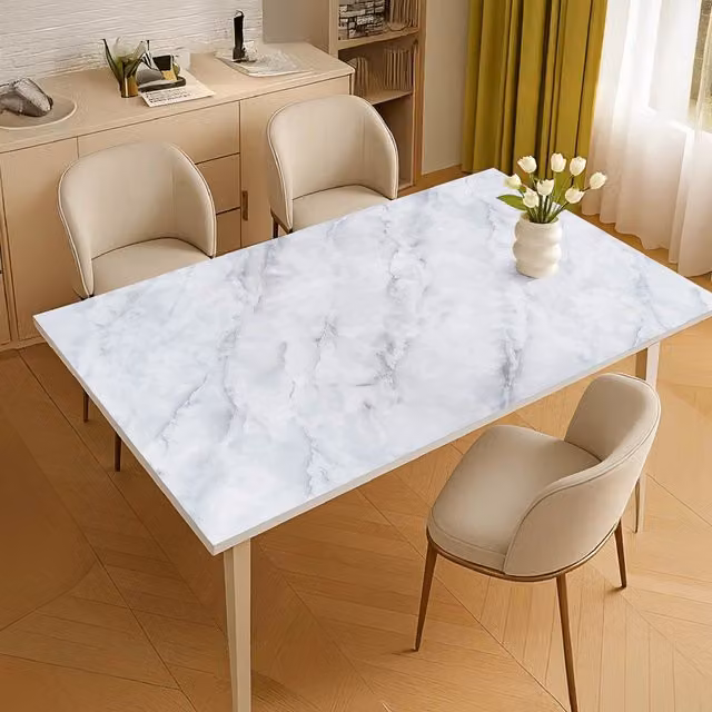 Copritavolo Stampato In Pvc Alto 1.2 Mm Pellicola Protettiva Cover Proteggi Tavolo Tovaglia Protezione Mollettone Spesso Antimacchia Urti Olio Graffi Impermeabile Dis9 - 100x2000Cm