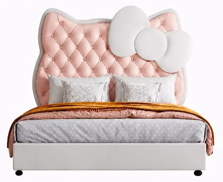 Letto a forma di rosa, lettino per bambini, cuccia per gatti, letto a baldacchino, mobili per bambini, articoli per ragazze