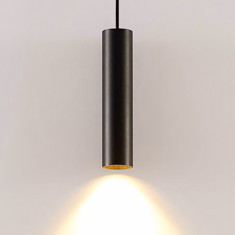 Lampada a sospensione Ejona Arcchio, dimmerabile, Nero, Corridoio, Alluminio, Moderno, Lampada a sospensione