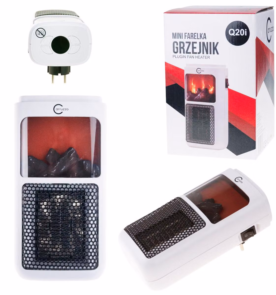 Q20I Mini Riscaldatore Riscaldatore Prese Camino Elettrico