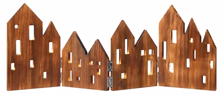 LED 0,9W ornamento da tavolo in legno bruciato VIEW 706212 Markslojd