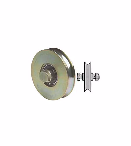 Ruota Cancelli Gola U 120                   310 Fc