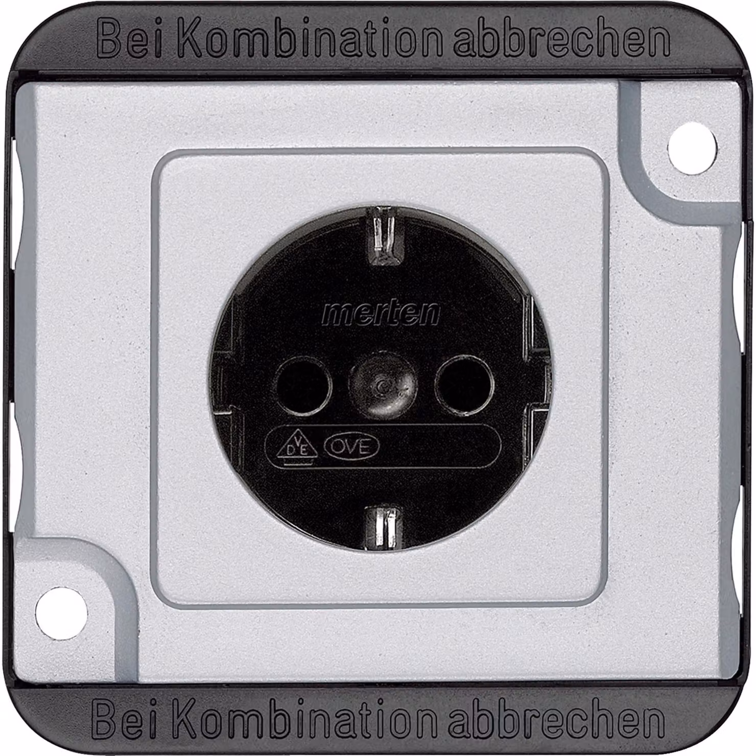 Merten MEG2300-7060, Tipo di presa: CEE 7/3, Tipi di spina supportati: CEE 7/4, Colore del prodotto: Argento. Tensione d'ingresso: