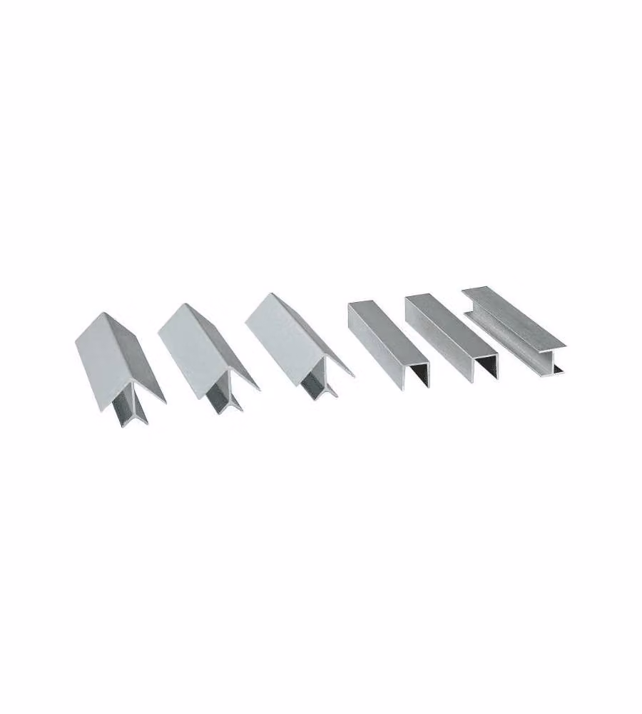 Accessori Zoccoli Millerighe in Alluminio 150 mm Finitura Professionale