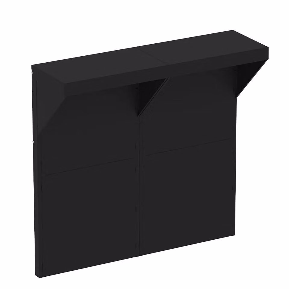 Kit Modulo bancone da bar Felix 120, colore Nero - Enò