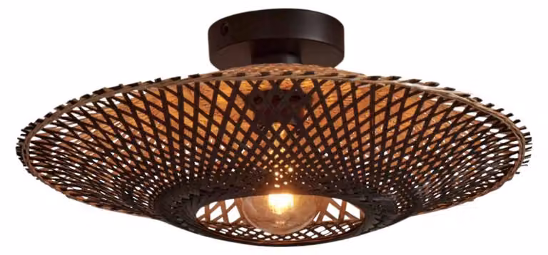 GOOD&MOJO - Lampada da soffitto Kalimantan - Bambù - Ø87cm